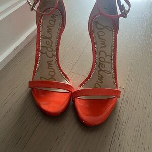 Ariella Women's Vibrant Orange Heels